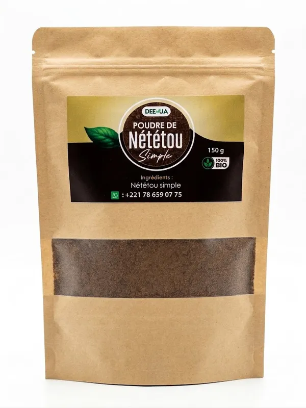 Deeja - Poudre de Nététou Simple Bio - 150 g