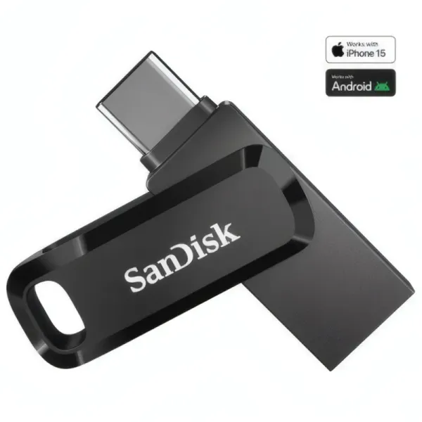 Clé USB SanDisk Ultra Dual Drive Go 64Go - USB-C / USB-A