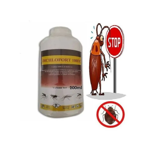 Dichlofort Insecticide Pour Punaise De Lit - Insecte - Cafards 100ml