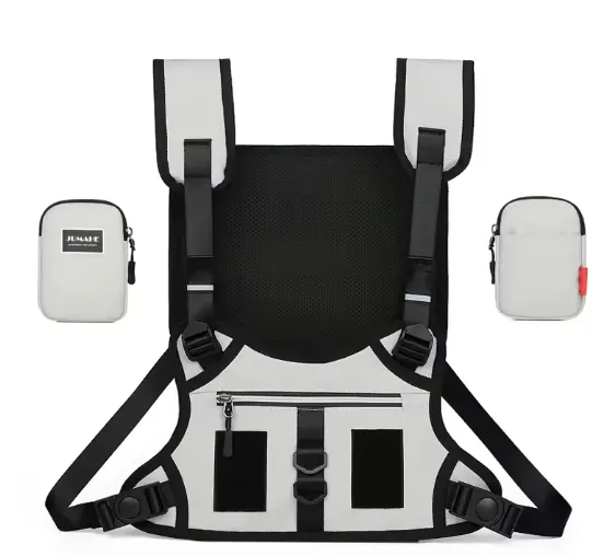 Sacs de sport pour hommes, Rig Bag, Hip-Hop, Nylon, Streetwear