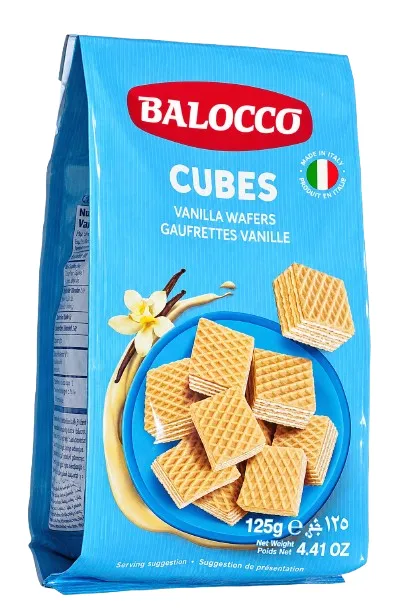 Minicubes wafer lait 125 g