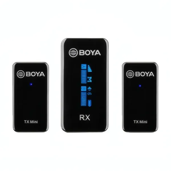 Micro Cravate Sans Fil BOYA BY-XM6-S2 pour 2 Personnes