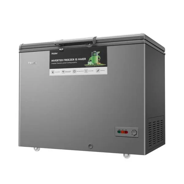 Congelateur Haier Horizontal 450LITRES Inverter Silver 368VS