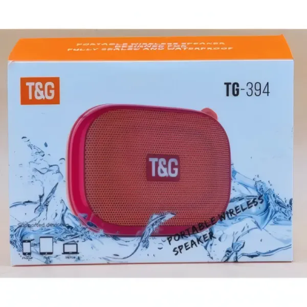 Enceinte Bluetooth Rechargeable TG-394 - Son Puissant et Portable