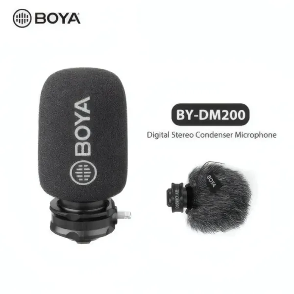 Microphone Numérique BOYA BY-DM200 pour iOS