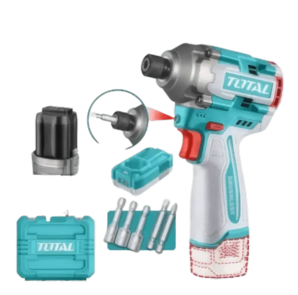 Visseuse à Choc Sans Fil 16V - 170Nm - Pack 2 Batteries 2.0Ah