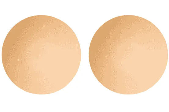 Soutien-Gorge Bioadhésif en Silicone – Marron Clair – Invisible & Réutilisable