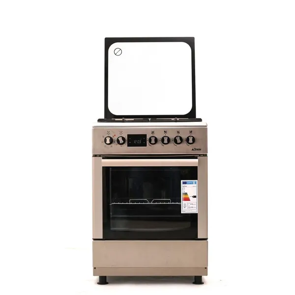 Cuisinière ASTECH CK65ELCF 60/60 4 feux full option four électrique