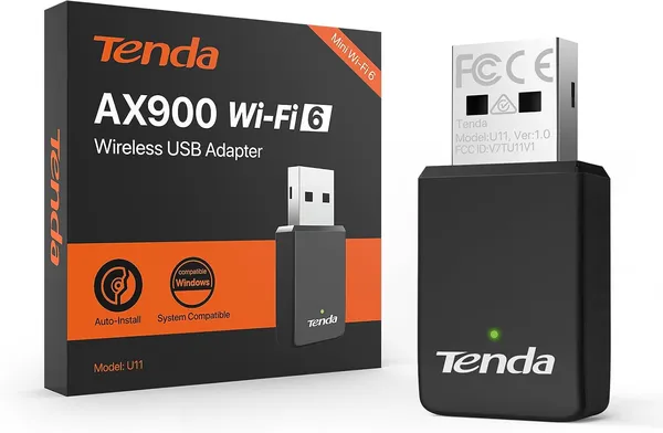 Tenda U11 AX900 Wi-Fi 6 USB Adapter