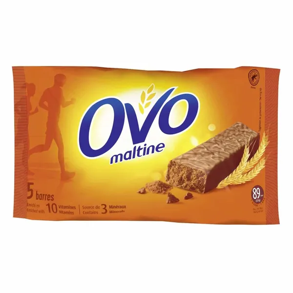 Ovomaltine – 5 Barres Énergétiques - 20 g