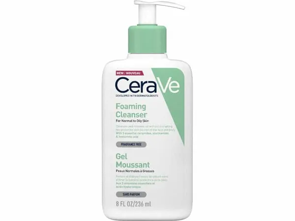 CERAVE - Gel moussant peaux normales à grasses - 236ML