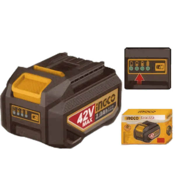 Batterie Lithium-Ion 42V 2,5 Ah Ingco