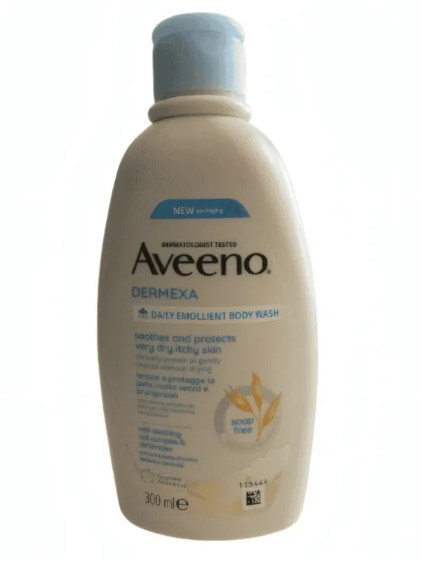 AVEENO - Gel Douche Émollient Dermexa Peaux Sèches - 300ML