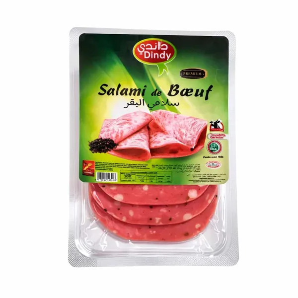 DINDY - SALAMI DE BOEUF - 100G