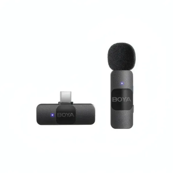 Micro Cravate Sans Fil BOYA BY-V1 avec Portée de 50m