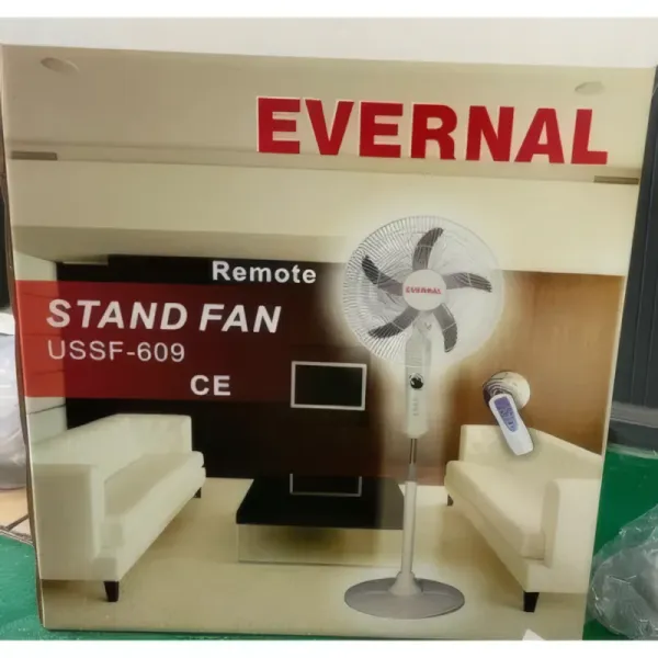 Ventilateur Sur Pied Evernal USSF-609 - 18 Pouces avec Télécommande