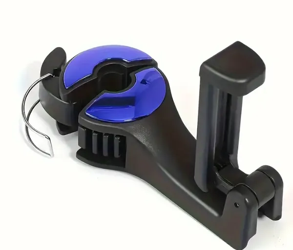 Support Téléphone Voiture Universel Ajustable – Fixation Siège ABS