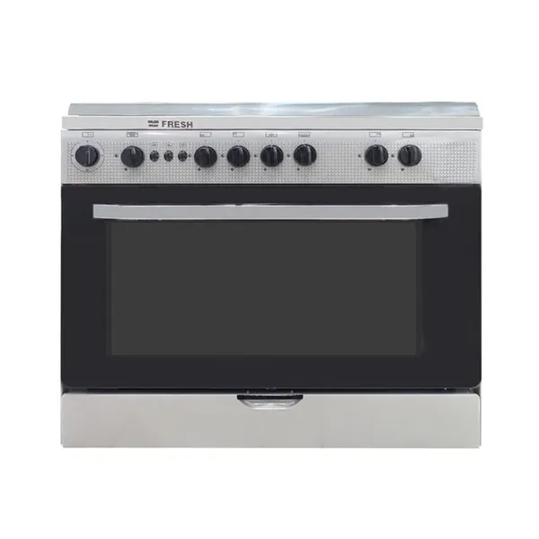 Cuisiniere Fresh 5FEUX 90X60 A Gaz Gris 14003 Cb