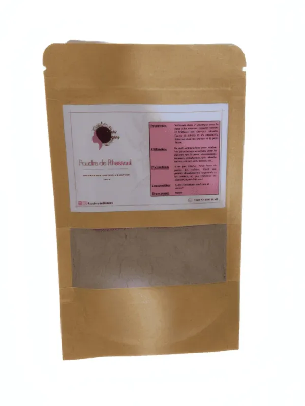 POUDRES INDIENNES  - Poudre de Rhassoul - 100g