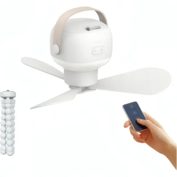 Ventilateur Portable Rechargeable ZICLONEN SP06-23B - 4 Vitesses