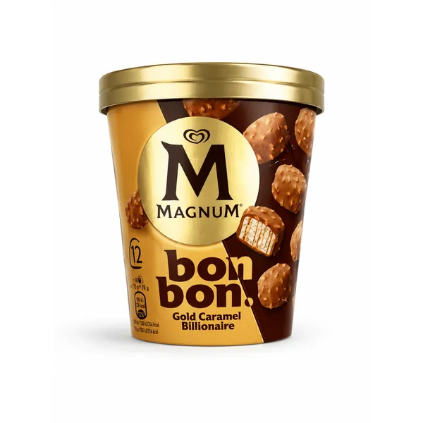 Magnum – Ice Cream Bonbon – Gold Caramel Billionaire – 204 ml