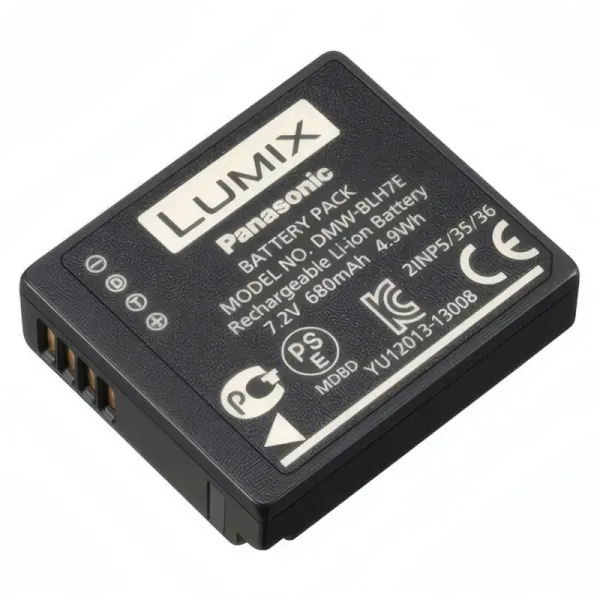 Batterie Lithium-Ion Panasonic Lumix DMW-BLH7E - 680 mAh
