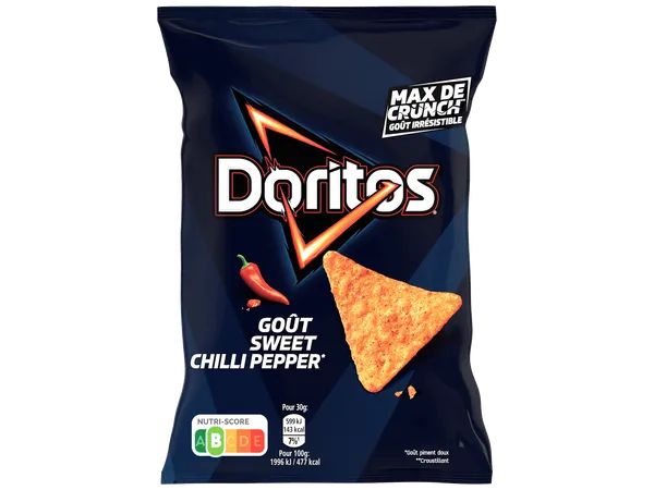 Doritos – Chips Tortilla Saveur Chili – 160 g