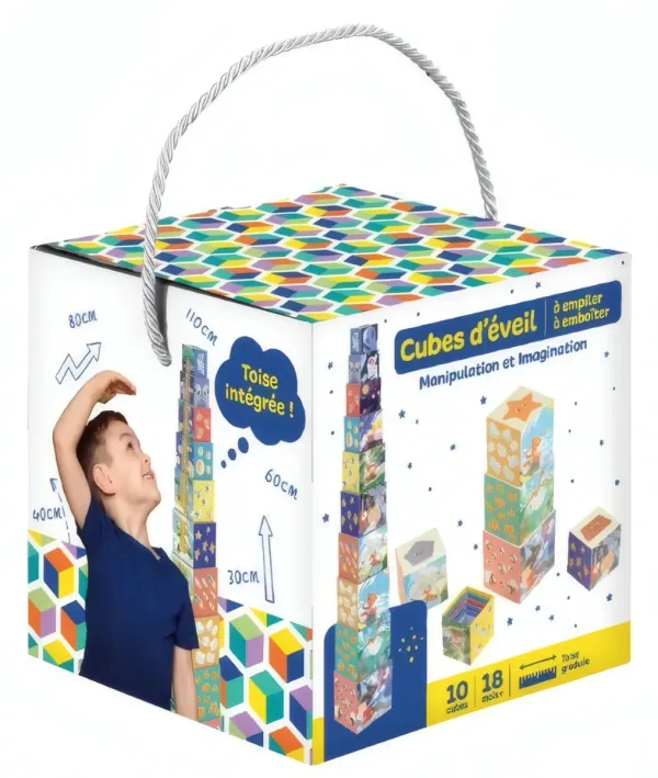 Puzzle Cube d'Éveil Bébé