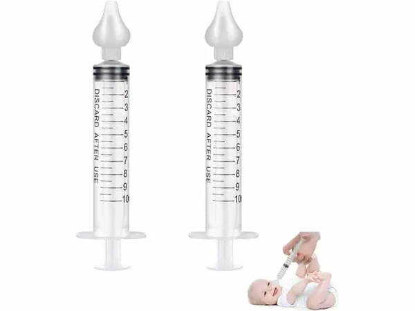 Irrigateur Nasal pour Bébé - Set de Nettoyage Nasal mouche bébé