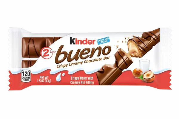 Kinder – Bueno Barre Chocolatée – Pack de 2