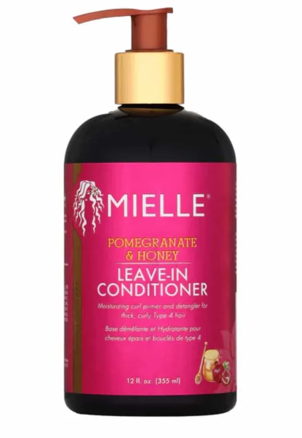 Mielle Organics - Après-Shampooing Sans Rinçage à la Grenade et au Miel - 355ml