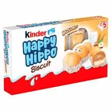 Kinder – Happy Hippo Milk Biscuits au chocolat