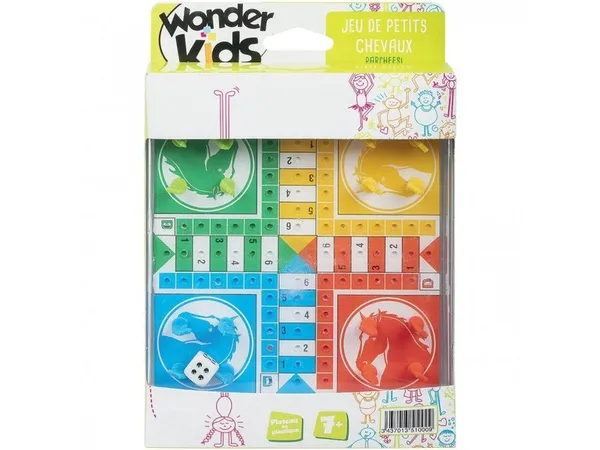 Jeu Petits Chevaux Voyage- 13,5 x 17,5cm