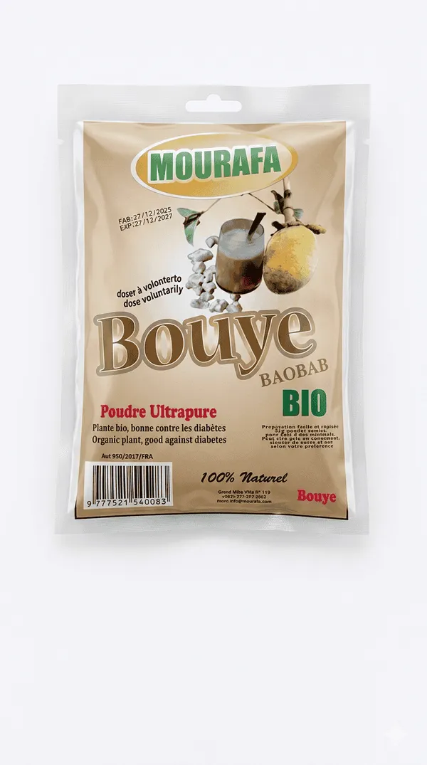 MOURAFA - Poudre Ultrapure de Bouye - 400 g