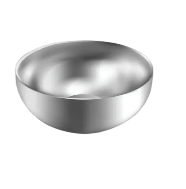 Bol Creuse en Acier Inoxydable Décakila - KMTT154M