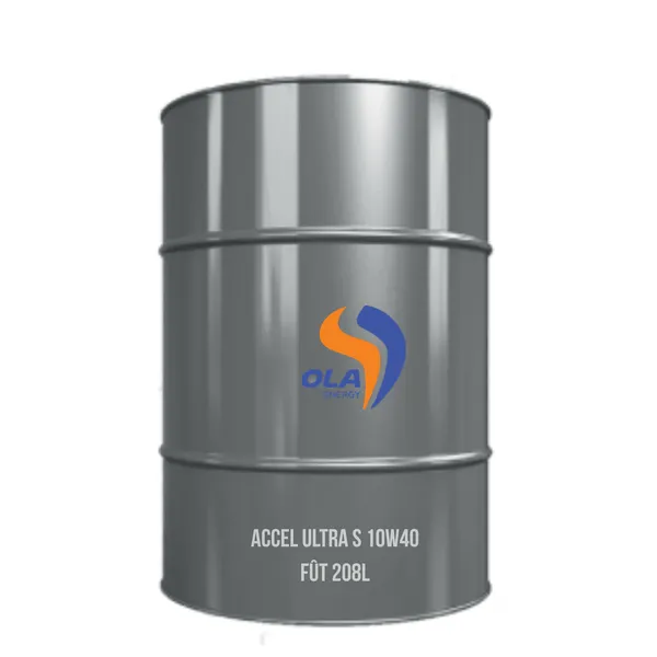 Huile moteur OLA Accel Ultra S 10W40 fût 208L