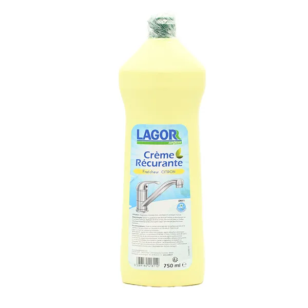 Lagor crème à récurer fraîcheur citron 750ml
