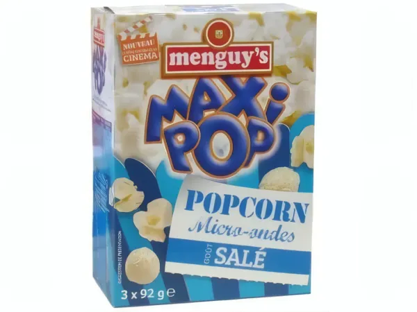 MENGUY'S - Pop Corn Salé - 92G