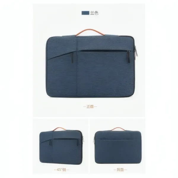 SHENGBEIER 803 14" Sac ordinateur portable 14 Pouces Noir/Gris/Bleu SHENG BEIER 803