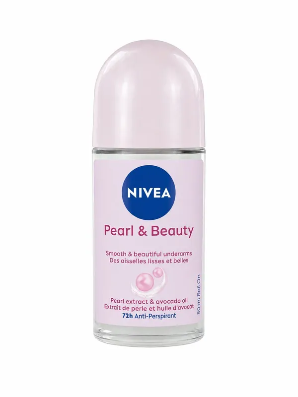 NIVEA – Déodorant Anti-Transpirant Roll-On Pearl & Beauty - 50 ml