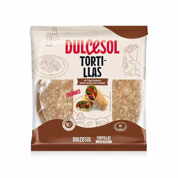 Dulcesol – Tortillas de Blé Entier - 360g