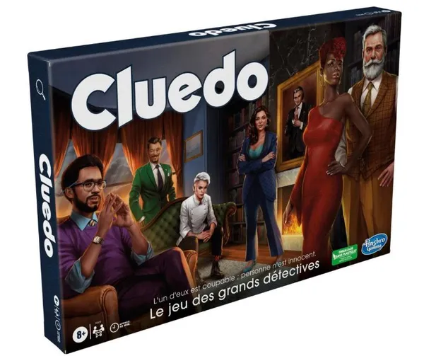Cluedo – Jeu de Société Hasbro pour Enfants et Famille (8 ans et +)