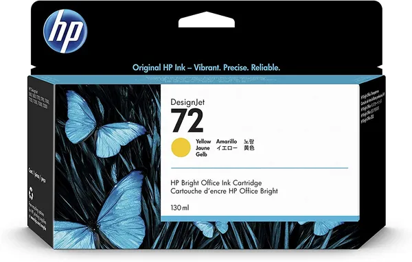 Cartouche HP 72 - (C9373A) jaune