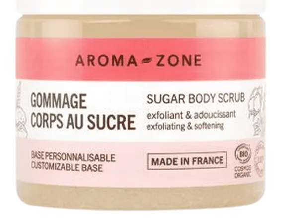 AromaZone - Gommage Corps au Sucre BIO - 200 g