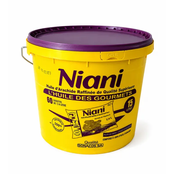 HUILE ARACHIDE NIANI 60X25CL