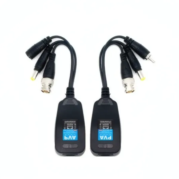 Convertisseur vidéo balun 8MP RS-BR45 avec port RJ45