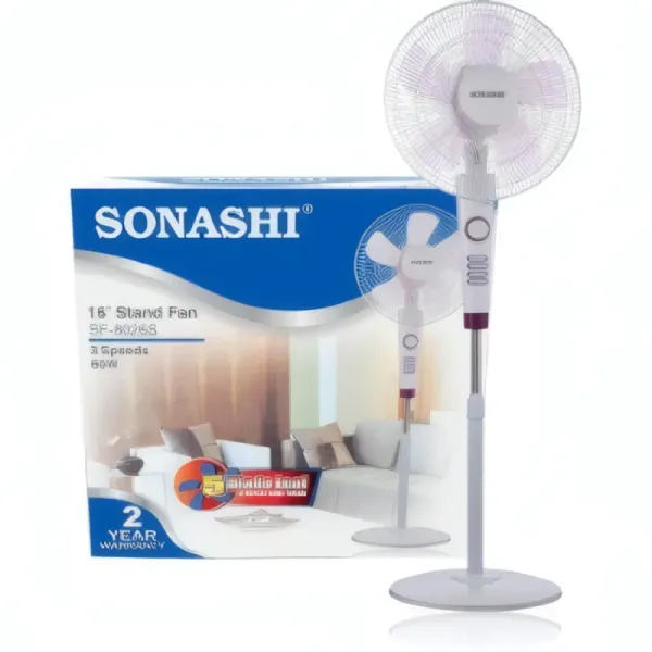 Ventilateur sur Pied Sonashi SF-8026S 16 Pouces - Manuel