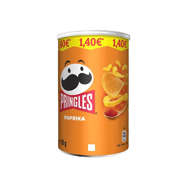 PRINGLES - Chips saveur paprika - 70G