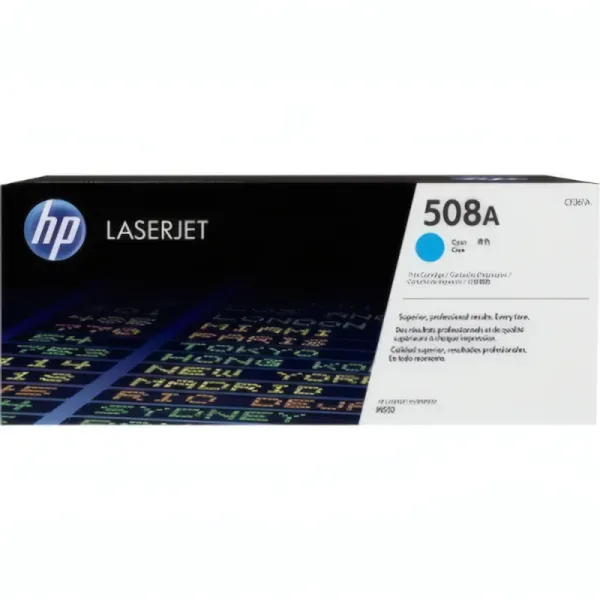 Toner HP 508A Cyan - Impression 5000 Pages