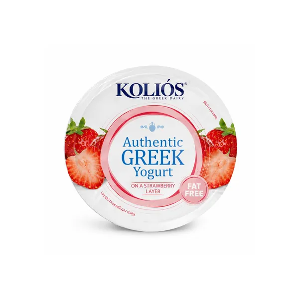 KOLIOS – Yaourt Grec à la Fraise – 150 g